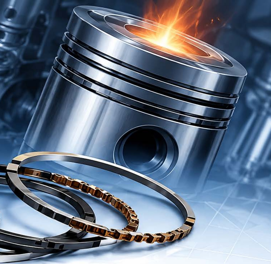 TEMCO piston and piston rings
